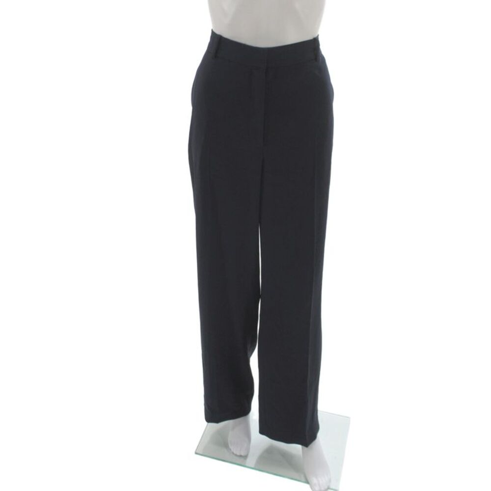 Babaton Aritzia Women Dress Pants Blue Triacetate Inseam 32 Size 10
